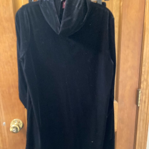 Skirt and cowl neck top large denim and co - Picture 9 of 13